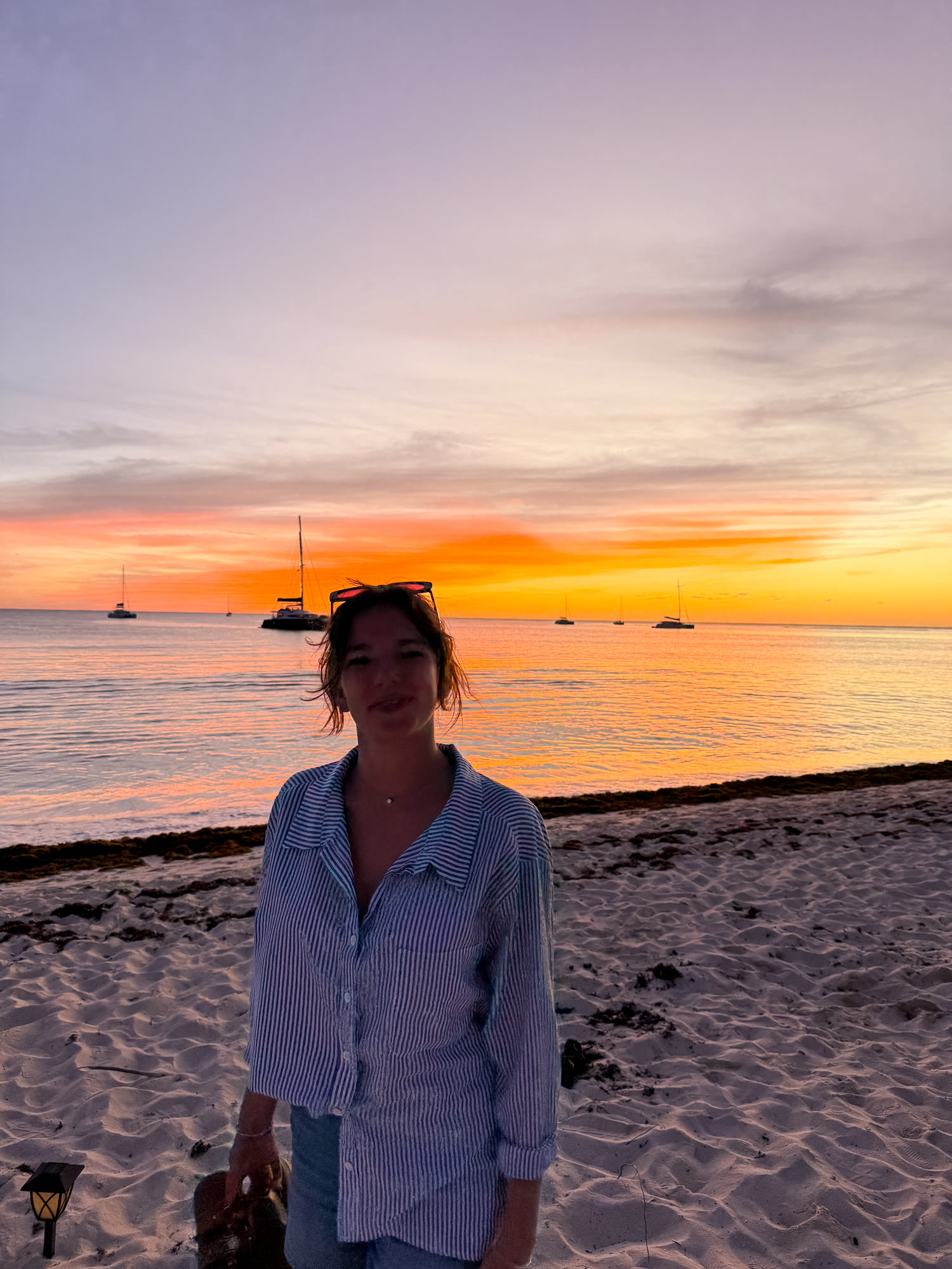 Anegada at sundown